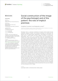Luciani_2023_Frontiers_Front Psych_Social construction of the image